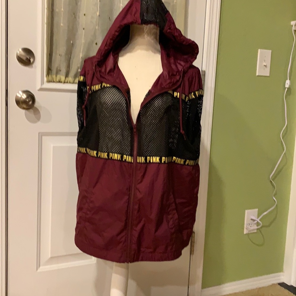 Magenta PINK Windbreaker